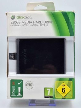Xbox 360 250GB Media Hard Drive - falsche Verpackung
